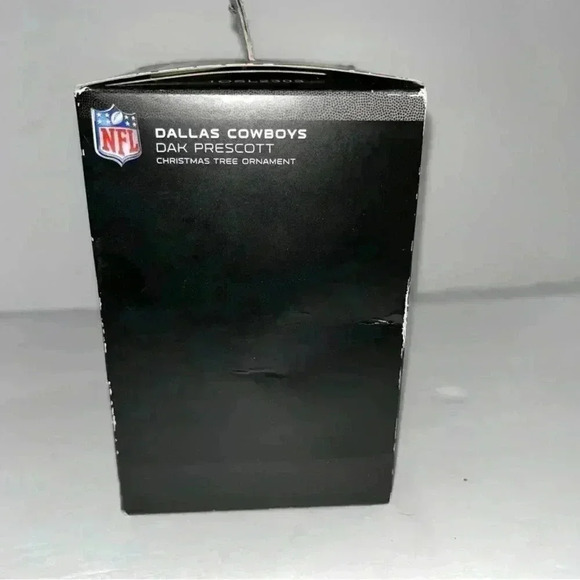 Hallmark NFL DAK PRESCOTT 2022 Wobble Head ornament NIB w some box damage - Picture 5 of 5